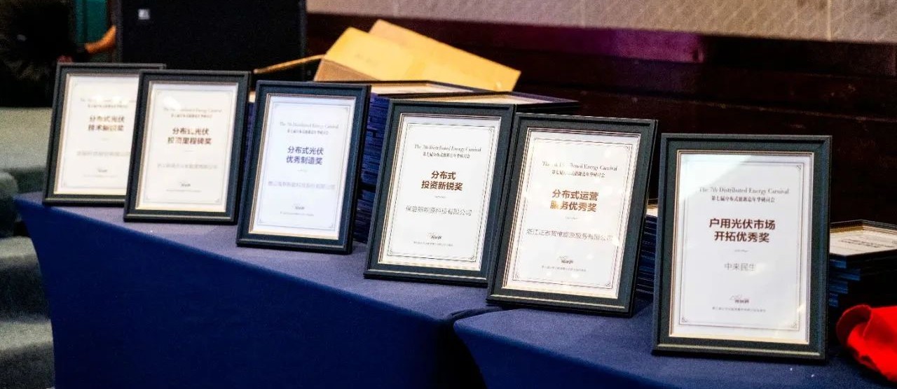 勇于創(chuàng)新 快速布局 | 中來(lái)民生榮獲戶用光伏市場(chǎng)開(kāi)拓優(yōu)秀獎(jiǎng)